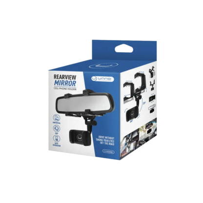Soporte Celular de Retrovisor UNNO TEKNO CH3008BK