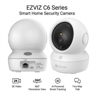 CAMARA EZVIZ CS-H6C-R105-1L3WF 2k INTELIGENTE CON GIRO E INCLINACION