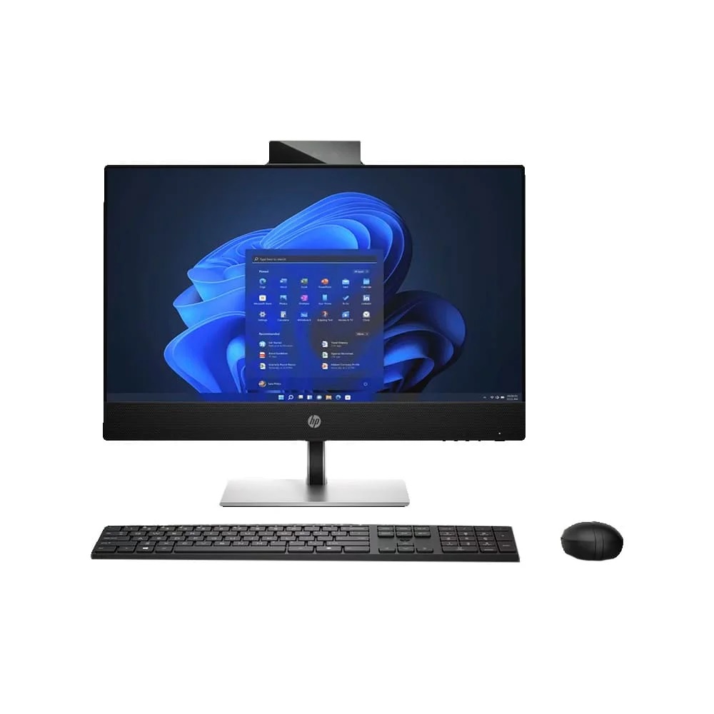 COMP. HP AIO 24-CR0253LA AMD R5 8GB SSD 512GB M.2 23.8P-FHD HDMI USB-C 2USB-A-BLACK W11