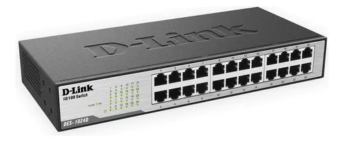 SWITCH D-LINK DES-1024D 10-100 RJ45 24 PORT