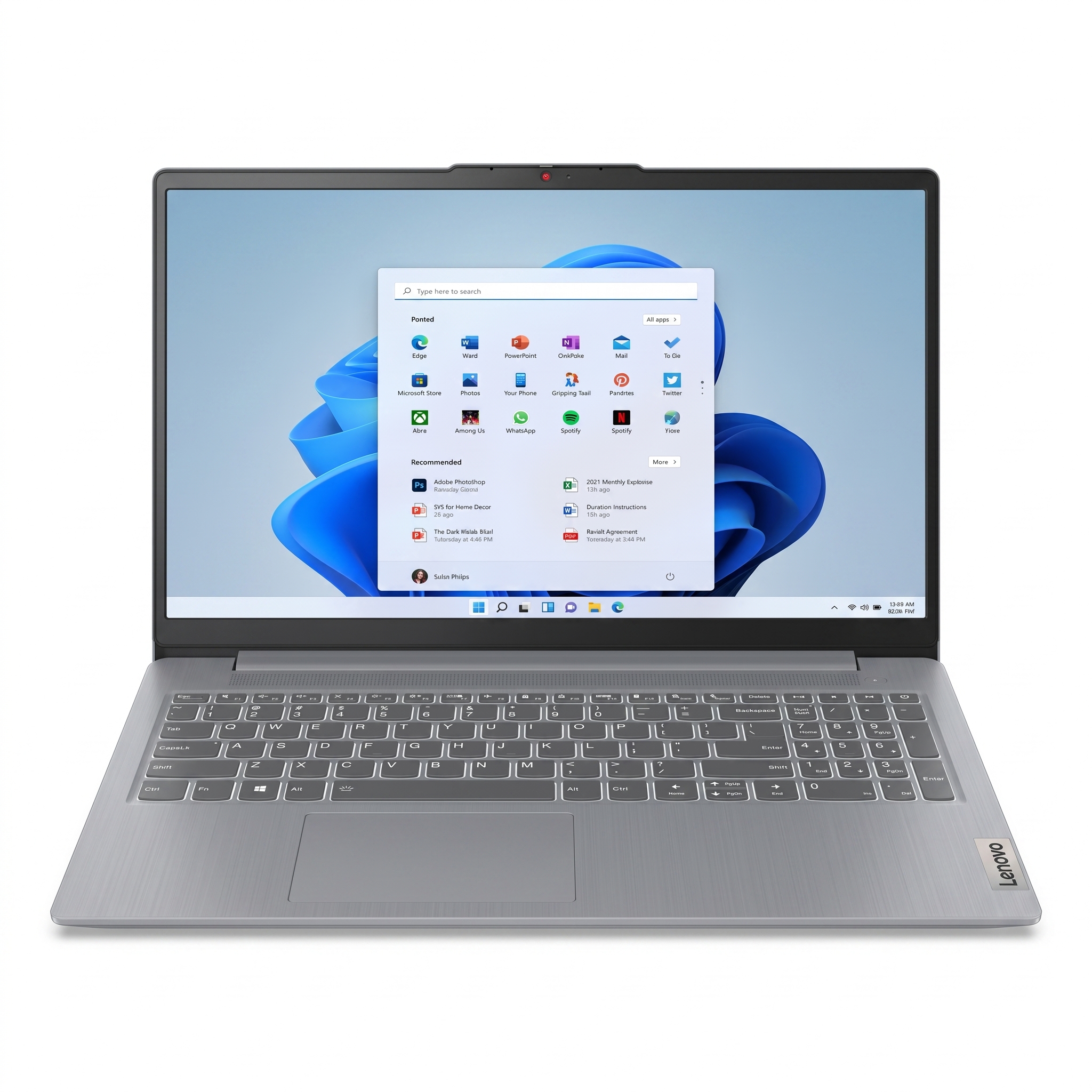 LAPTOP LENOVO IP3 15AMN8 R3-7320U 2.4GHZ 8GB 512GB SSD 15.6P GREY