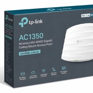 TP-Link Omada EAP225 AC1350 – Punto de Acceso Inalámbrico de Techo